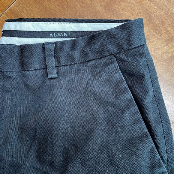 Alfani Mens Thermal Pants Black Size Xx Large